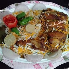 A picture of Achari Tikka Biryani.