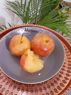 عکسی از دستور 🍏 سیب پخته 🍎