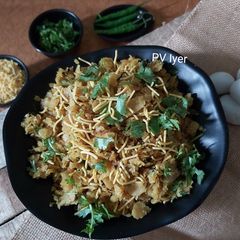 A picture of Tasty Leftover-Roti Poha.