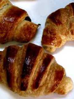 Una foto de Croissant de nutella