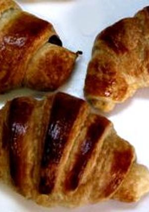 Una foto de Croissant de nutella