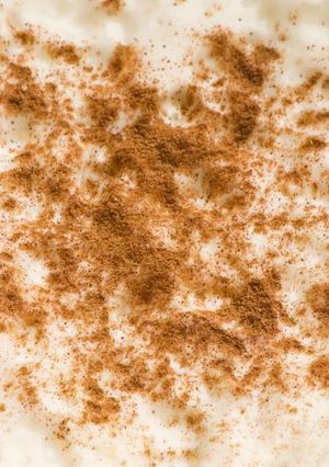 Una foto de Arroz con leche ligero