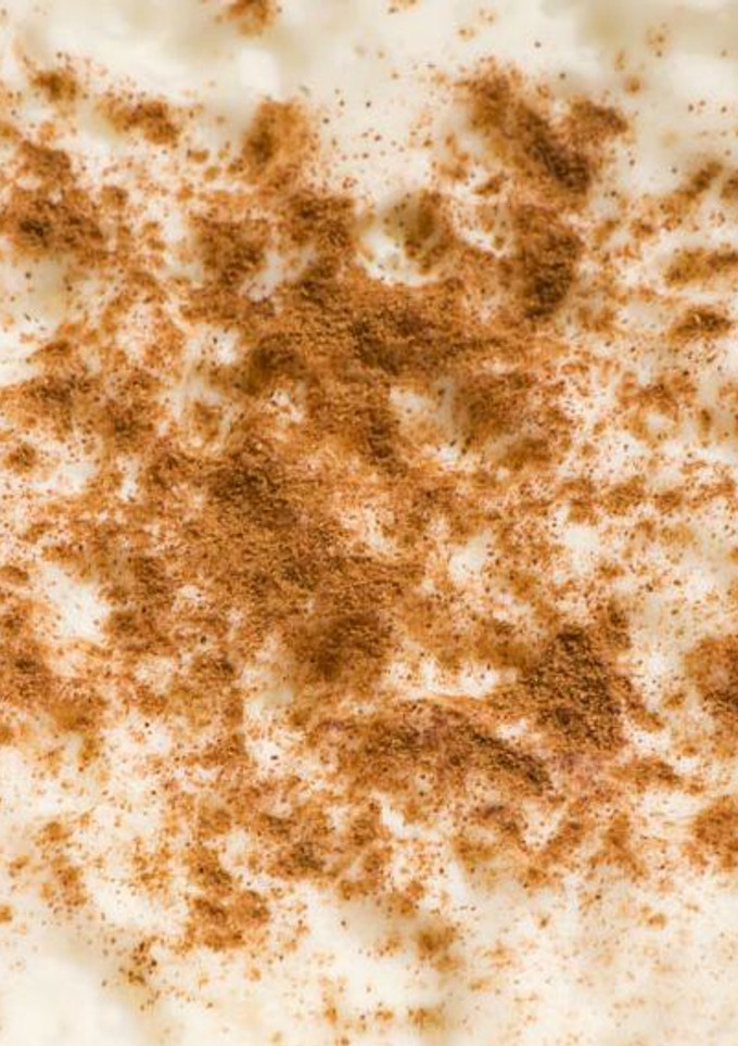Una foto de Arroz con leche ligero