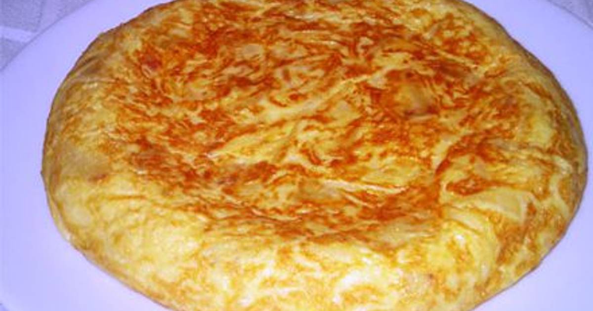 Tortilla de papas/patatas light Receta de Marta Cookpad