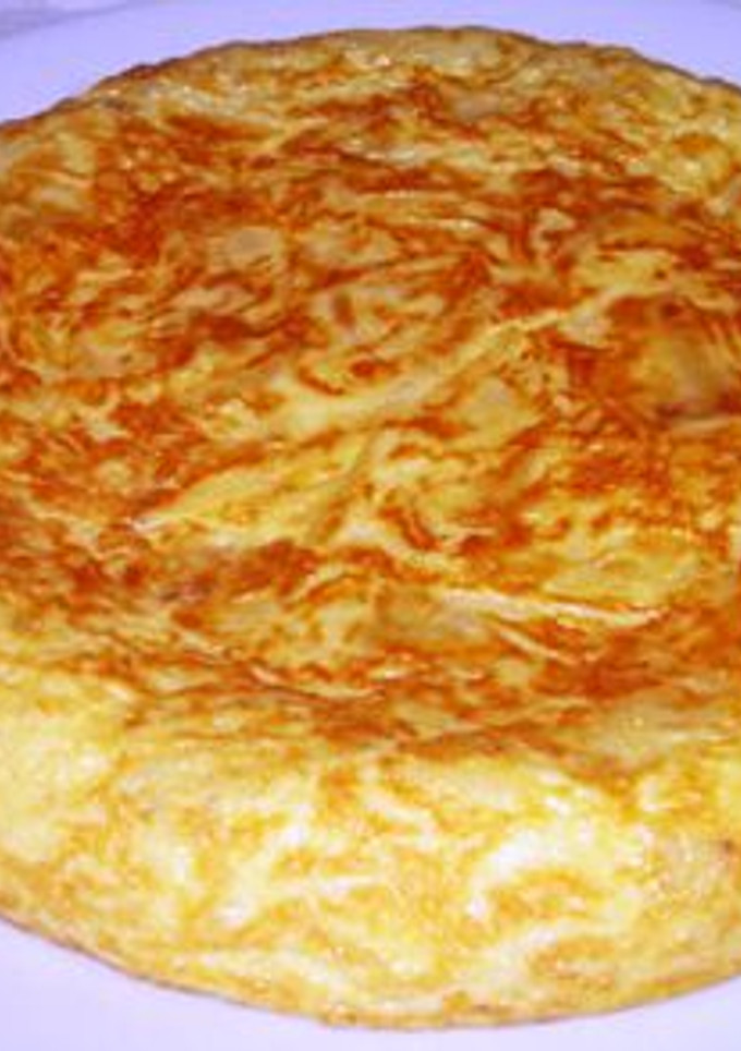 Una foto de Tortilla de papas/patatas light