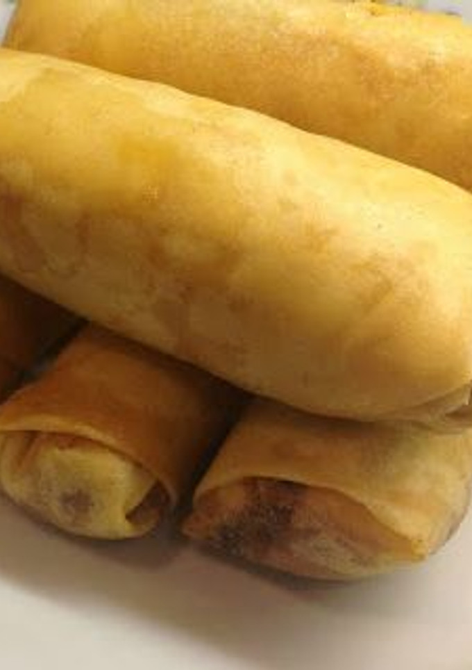 Una foto de Rollitos de primavera al horno