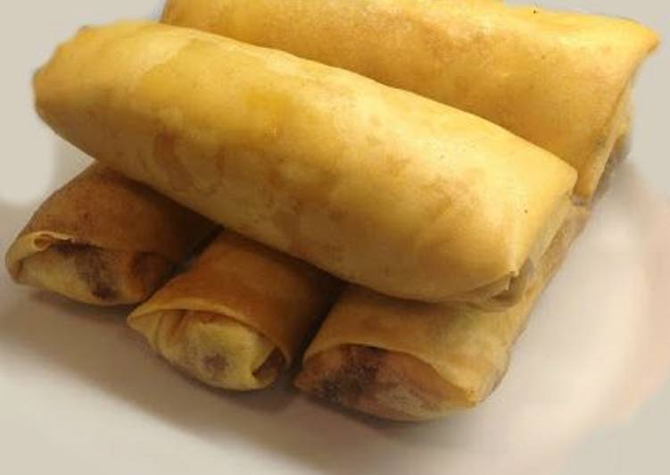 Rollitos de primavera al horno