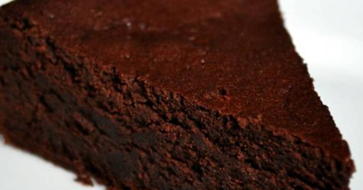 Tarta de chocolate apta para diabéticos y sin harina Receta de Marta-  Cookpad