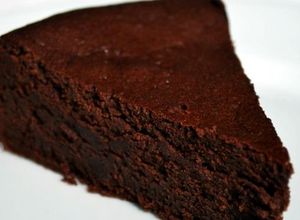 Foto principal de Tarta de chocolate apta para diabéticos y sin harina