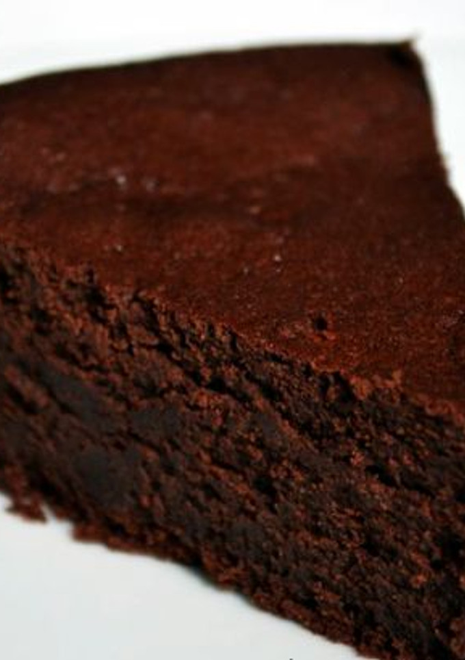 Una foto de Tarta de chocolate apta para diabéticos y sin harina