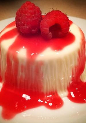 Una foto de Panna cotta light