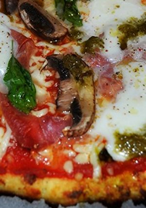 Una foto de Pizza fitness con base de atún