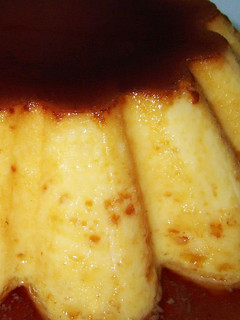 Una foto de Flan al horno y sin azúcar