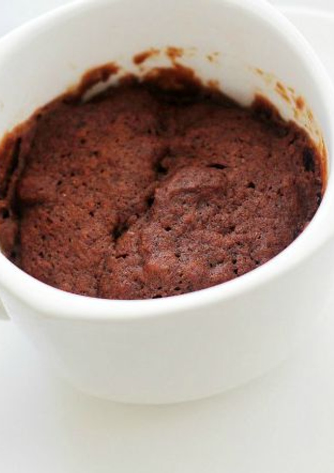 Una foto de Mug Cake de chocolate fitness