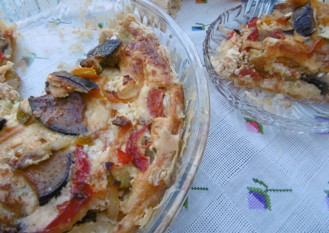 Colorful Veggie Tart