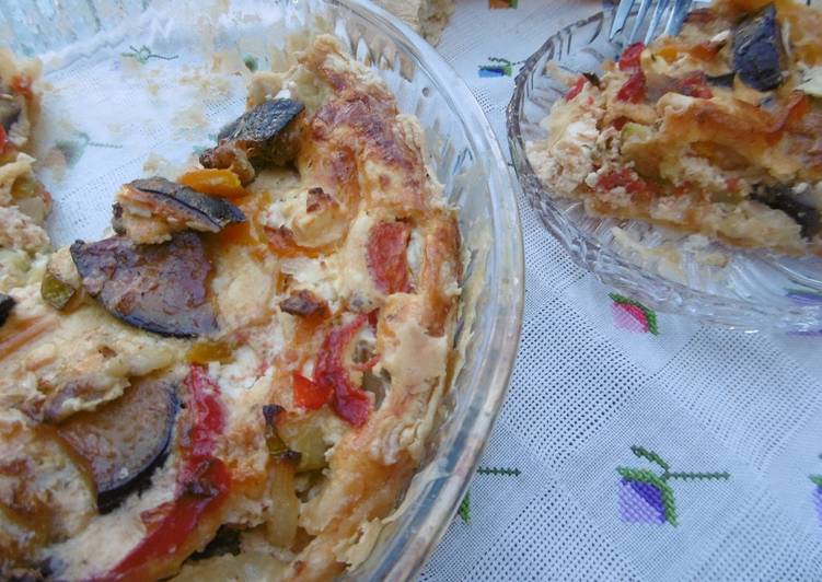 Simple Way to Make Speedy Colorful Veggie Tart