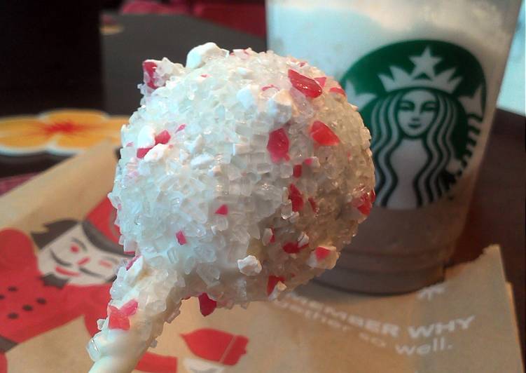 Peppermint Cake Pops