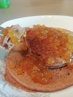 Una foto de Hotcakes sin gluten