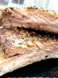Una foto de Costillas al horno a la provenzal extra jugosas