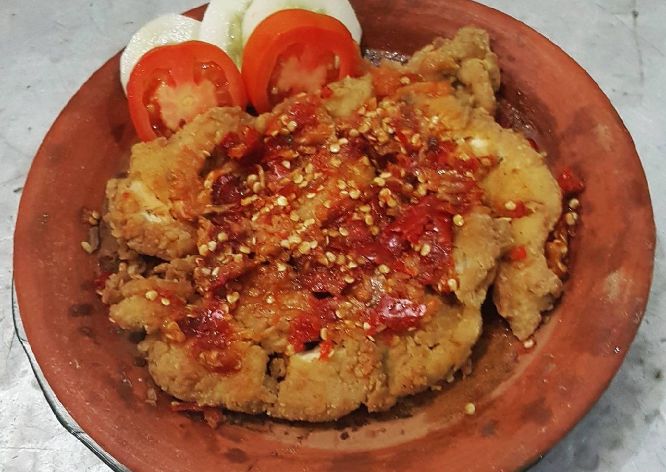Ayam geprek