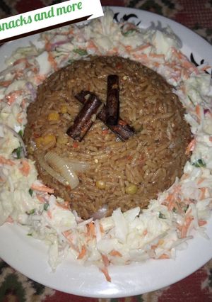 A picture of Brown rice.