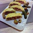 Λουκανικόπιτα triplo super γρήγορη, super χορταστική🌭🧀🍅