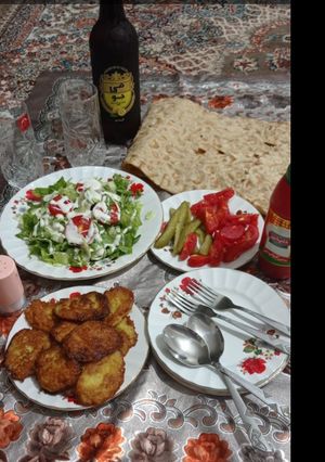 عکسی از دستور کتلت