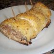 Piruletas de hojaldre con salmón y queso philadelphia