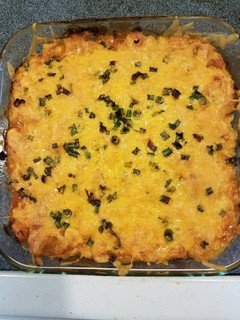 A picture of Chicken Enchilada Casserole.