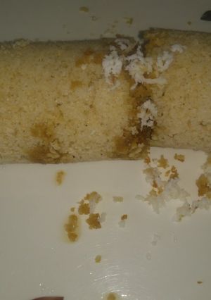 A picture of Sooji Sweet puttu.