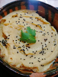 Una foto de Hummus de garbanzo