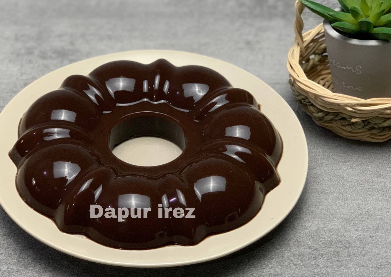 Puding Coklat