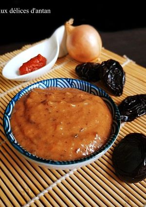 Une photo de Sauce pruneaux harissa