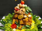 Gambar cara menghias nasi tumpeng ulang tahun