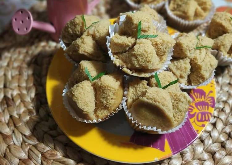 Resep Bolu Kukus Gula Merah, Sempurna