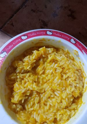 Una foto de Arroz dos colores