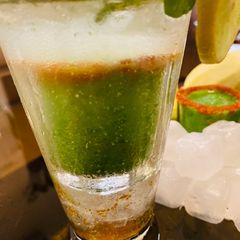 A picture of Kachi kairi soda shots.