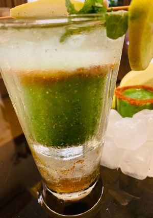 A picture of Kachi kairi soda shots.
