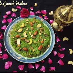 Lauki Halwa (Bottle gourd Halwa) A picture of Lauki Halwa (Bottle gourd Halwa).