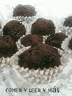 Una foto de Trufas de chocolate