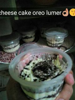 Foto resep Oreo cheese cake lumer