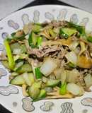 小黃瓜炒牛肉
