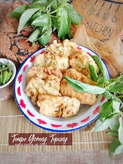 Foto resep Tempe Goreng Tepung Daun Jeruk