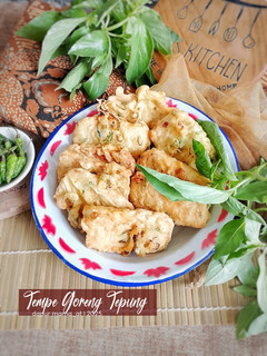 Foto resep Tempe Goreng Tepung Daun Jeruk