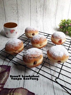 Foto resep Donat bomboloni tanpa kentang