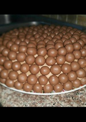 صورة لوصفة كيكة المالتيزرز