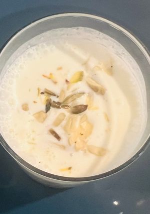 A picture of Kesar Dryfruits Lassi-Hydrated Fasting Lassi in 5 minutes 😋.