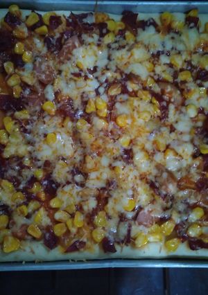 Foto resep Pizza jagung sosis maknyus