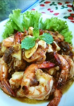 รูปของ กุ้งซอสมะขาม