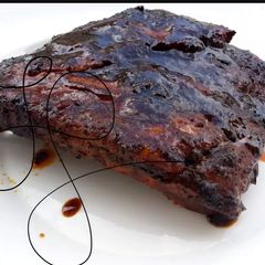 A picture of Black Pepper Pork Ribs.